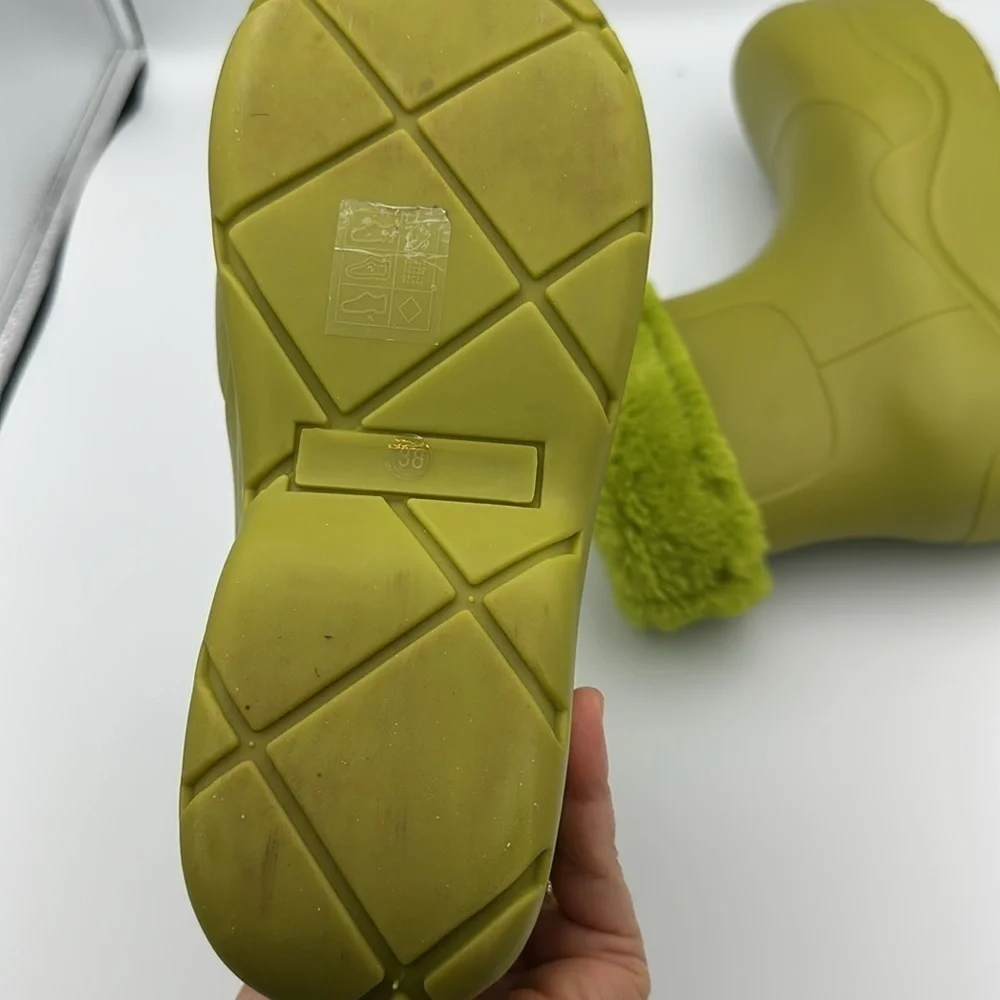 NOIZE Etta vegan rain boots Lime Green EU38